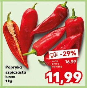 Papryka szpiczasta promocja