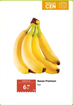 Banan Premium luz promocja w Biedronka
