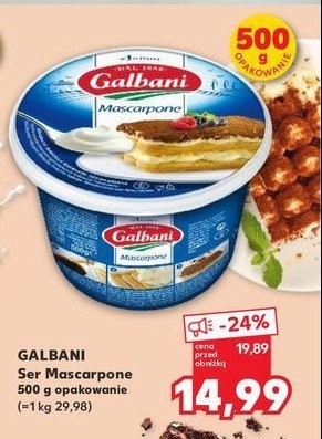 Ser mascarpone Galbani promocja