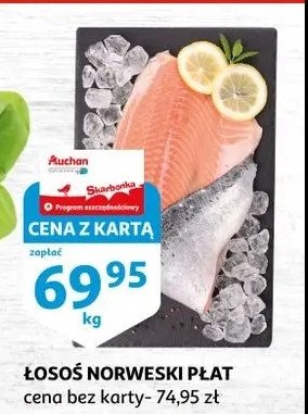 Płat z łososia świeży norweski promocja