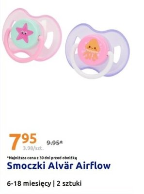 Smoczki Alvär Airflow różne rodzaje promocja w Action