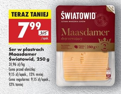 Ser maasdamer dojrzewający Światowid promocja