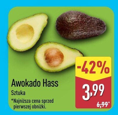 Awokado Hass  promocja w Aldi