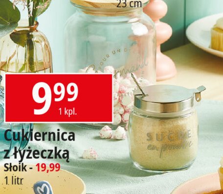 Cukiernica z łyżeczką promocja