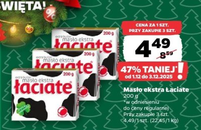 Masło ekstra  promocja w Netto