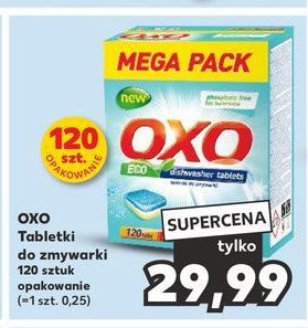 Tabletki do zmywarek OXO promocja