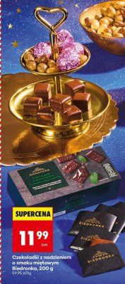 Czekoladki z nadzieniem o smaku miętowym Biedronka 200 g promocja w Biedronka