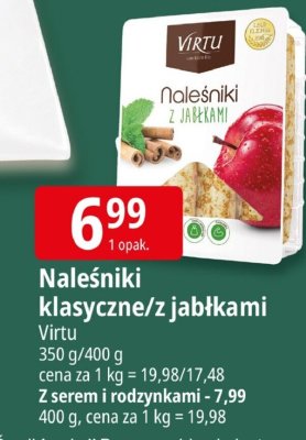 Naleśniki klasyczne/z jabłkami  promocja w Leclerc