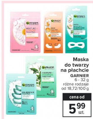 Maseczka moisture smoothness Garnier skin naturals promocja