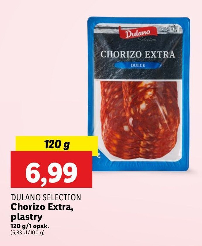 Chorizo dulce Dulano promocja