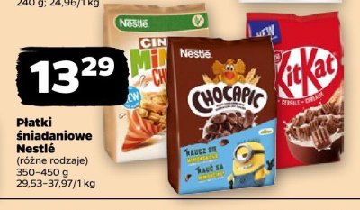 Płatki śniadaniowe Nestlé różne rodzaje promocja w Netto