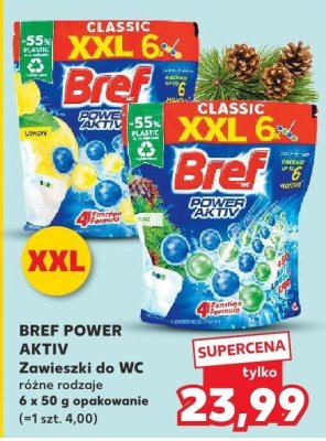 Zawieszki do WC Power Aktiv różne rodzaje promocja w Kaufland