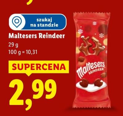 Czekolada Reindeer promocja w Lidl