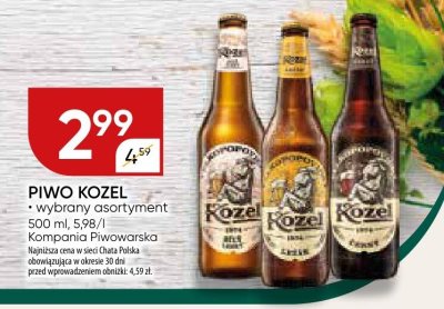 Piwo promocja w Chata Polska