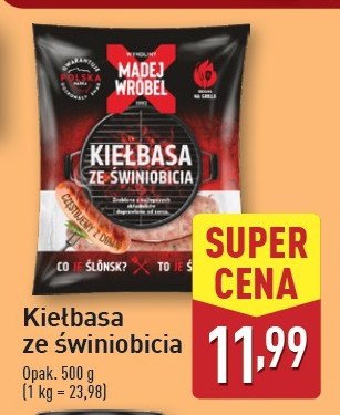 Kie艂basa ze 艣winiobicia Madej & wr贸bel promocja