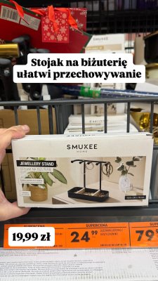 Stojak na biżuterię promocja w Biedronka