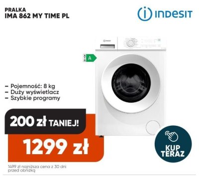 Pralka IMA 862 MY TIME PL promocja w Max Elektro