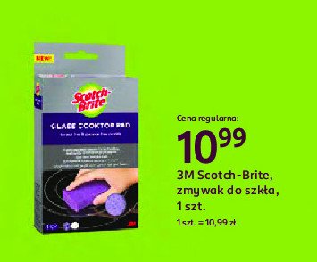 Zmywak do szklanych powierzchni Scotch-brite promocja w Rossmann