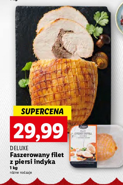 Filet faszerowany z piersi indyka Deluxe promocja