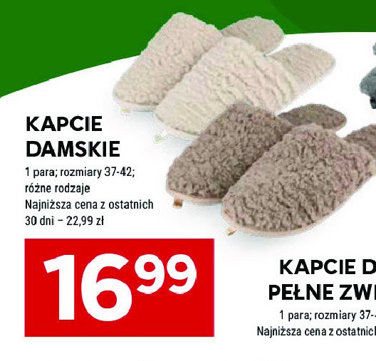 Kapcie damskie 37-42 promocja