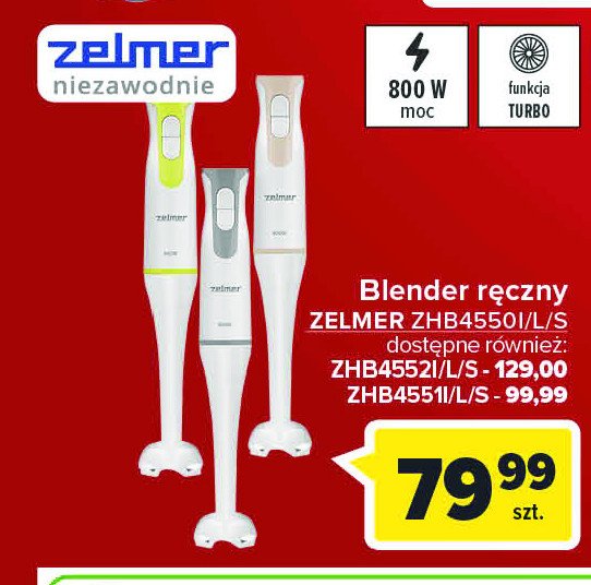 Blender zhb4551s Zelmer promocja