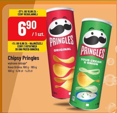 Chipsy Pringles promocja w POLOmarket