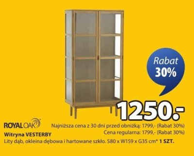 Witryna VESTERBY promocja w Jysk