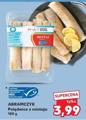 Polędwica z mintaja promocja w Kaufland