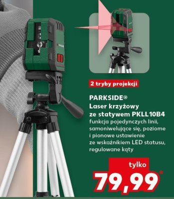 Laser krzyżowy ze statywem PKLL10B4 promocja w Kaufland