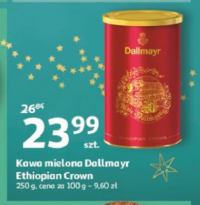 Kawa puszka Dallmayr ethiopian crown promocja