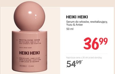 Serum do włosów, rewitalizujący, Yuzu & Anise promocja w Rossmann