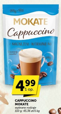 Cappuccino Mokate, wybrane rodzaje promocja w Euro Sklep