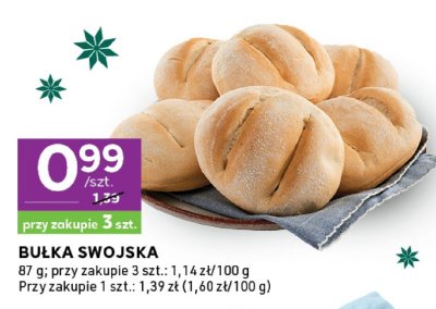 Bułka swojska promocja w Stokrotka