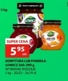 Konfitura brzoskwiniowa Łowicz promocja