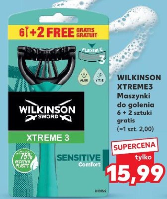 Maszynki do golenia 6 + 2 sztuki gratis promocja w Kaufland
