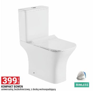 Kompakt KOMPAKT BOWEN uniwersalny, bezkolnierzowy, z deską wolnoopadającą promocja w Merkury Market