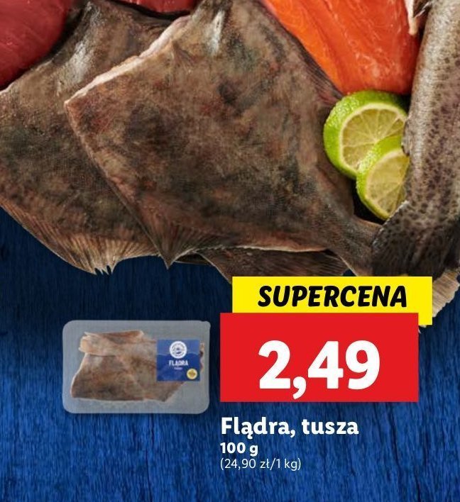 Flądra tusza ze skórą promocja