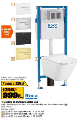 Zestaw podtynkowy Soltar Gap promocja w OBI
