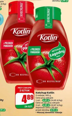 Ketchup Kotlin promocja w Dino