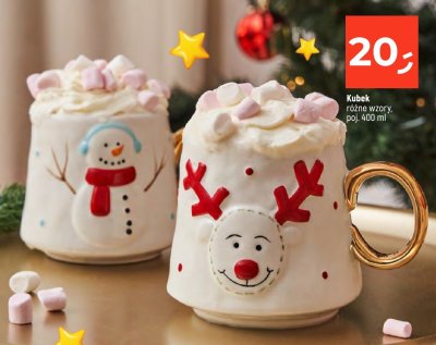 Kubek różne wzory 400 ml promocja w Dealz