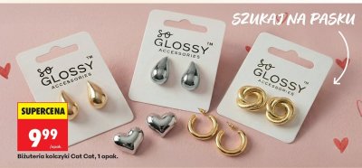 Biżuteria kolczyki Cat Cat, 1 opak. promocja w Biedronka