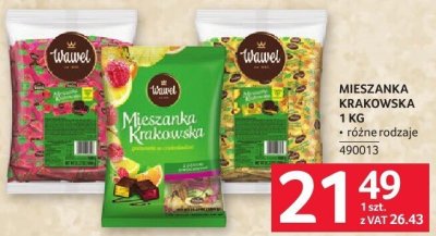 Mieszanka Krakowska 1 kg promocja w Selgros