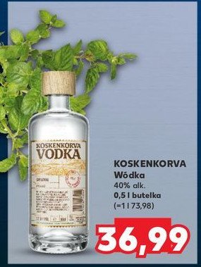 Wódka KOSKENKORVA ORIGINAL promocja