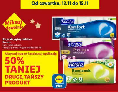Papier toaletowy promocja w Lidl