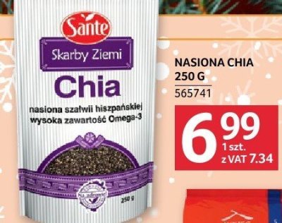 Nasiona Chia 250 g promocja w Selgros