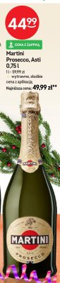 Martini Prosecco, Asti 0,75l promocja w Żabka