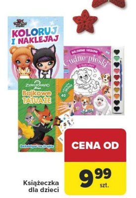 Książeczki dla dzieci Carrefour promocja w Carrefour