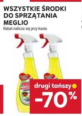 Środki do sprzątania meglio promocja w Stokrotka