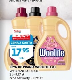 Płyn do prania Woolite delicate & wool promocja