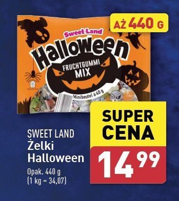 Żelki halloween Sweetland promocja